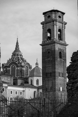 Turin Cathedral, Cattedrale di San Giovanni Battista is a Roman Catholic cathedral in Turin, Piedmont, Italy. Dedicated to Saint John the Baptist. clipart