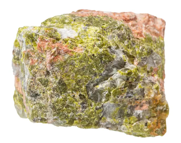 Крупним Планом Зразок Природного Каменю Геологічної Колекції Сирий Уніфікований Мінерал Стокове Фото