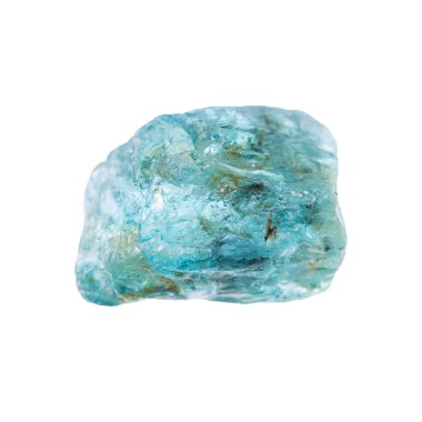 Jeolojik koleksiyondaki doğal taş örneğini kapat. Kamboçya 'dan izole edilmiş kabaca yıldız taşı kristali.