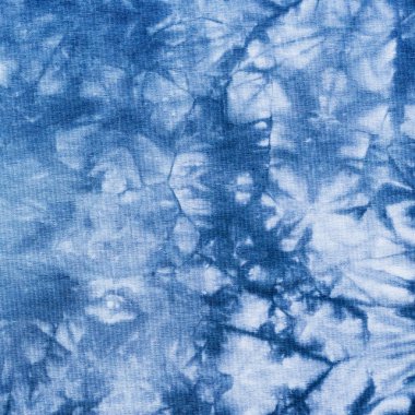 blue gray abstract pattern handcrafted in batik technique on cotton jersey fabric clipart