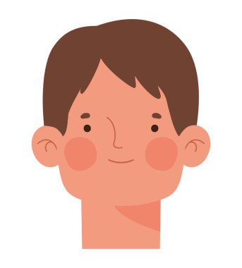 Beyaz yerine insan yüzü tasarımı