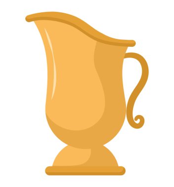 Beyaz yerine altın kavanoz tasarımı