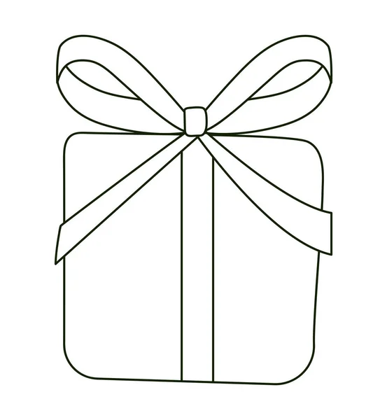 白色礼品盒设计 — 图库矢量图片