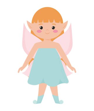 Beyaz yerine sihirli peri tasarımı