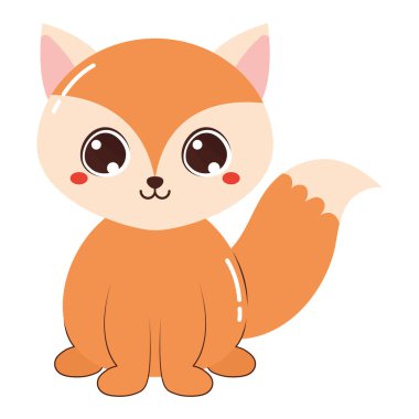 Beyaz yerine şirin sincap tasarımı