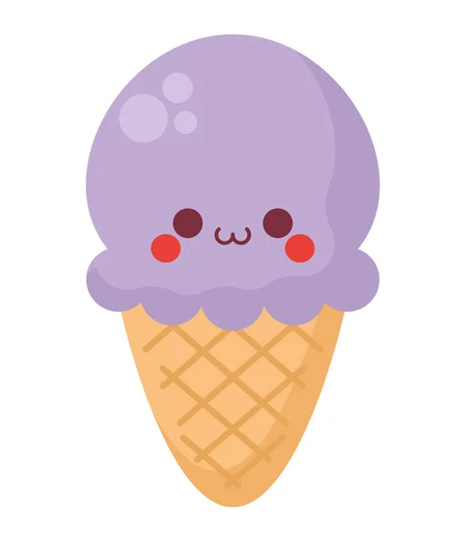 비아이스크림 — 스톡 벡터