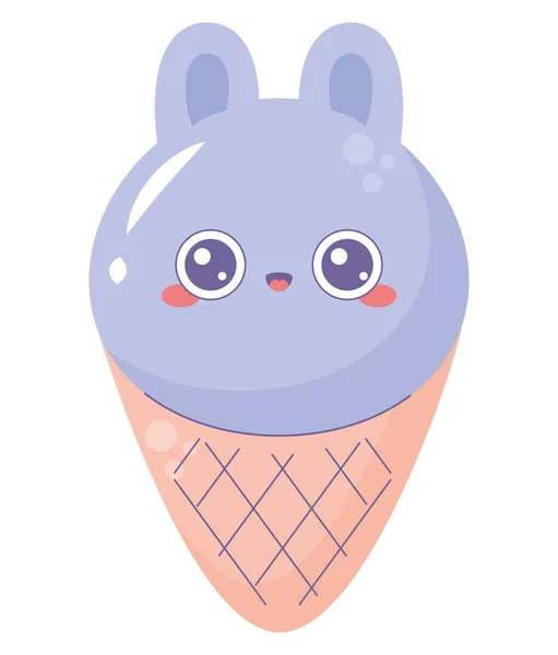 비아이스크림 — 스톡 벡터