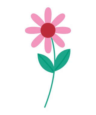 Beyaz yerine güzel çiçek tasarımı