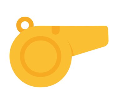 Beyaz üzerine sarı ıslık tasarımı