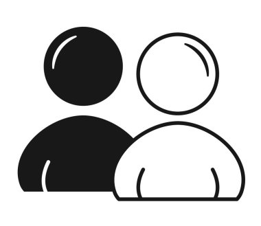 users icon design over white