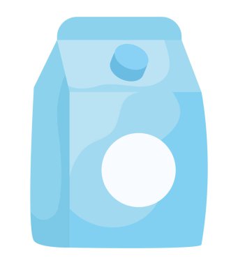 süt karton tasarımı beyaz üzerine