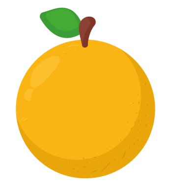 yellow orange design over white