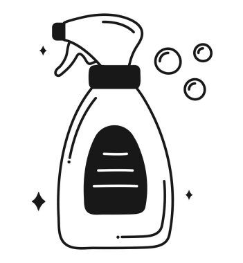 Beyaz köpüklü sprey