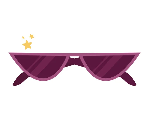 Cool Sunglasses Design White — Stock vektor