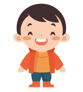 Gülümseyen bebek bembeyaz üzerine saf aşk