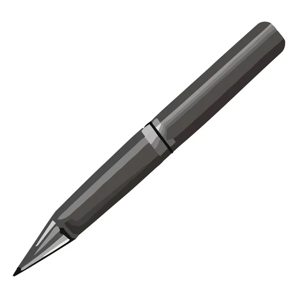 Силуетна Ручка Над Білим — стоковий вектор