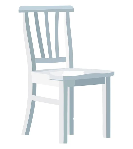 Nowoczesny Projekt Krzesła Nad Białym — Wektor stockowy