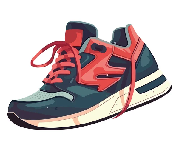 Sport Shoe Design White — Stock Vector