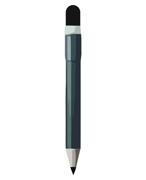 Schreibwerkzeug Design Über Weiß — Stockvektor