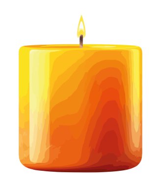 Maneviyat için parlayan mum ve beyaz yerine aşk