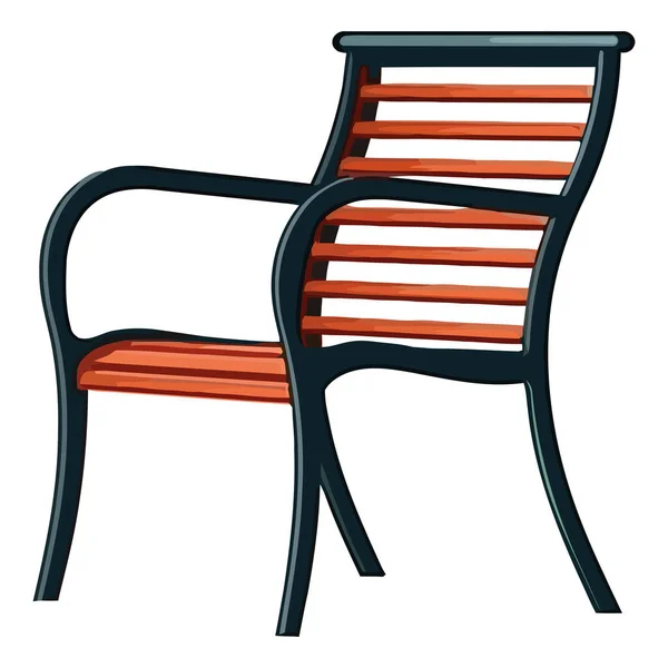 Comfortable Armchair Design Illustration White — Stock Vector