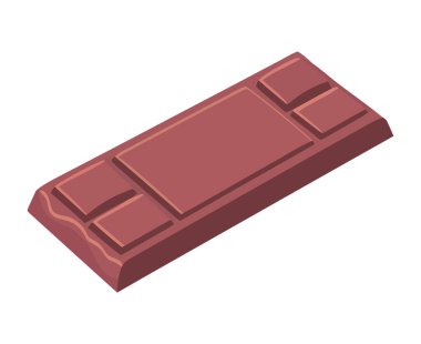 Beyaz üzerine siyah çikolata çizimi