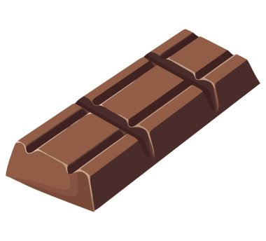 Beyaz yerine çikolata tasarımı