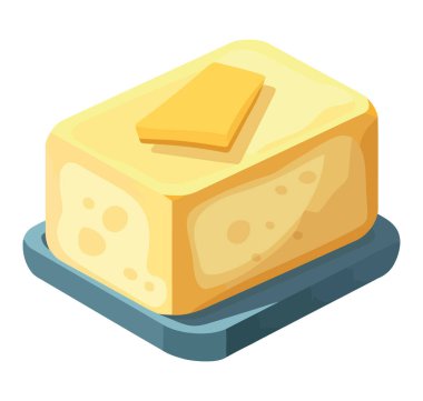 Taze organik peynir beyazın üstünde