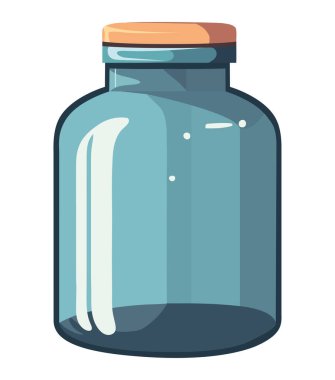 beyazı şeffaf kavanoz tasarımı