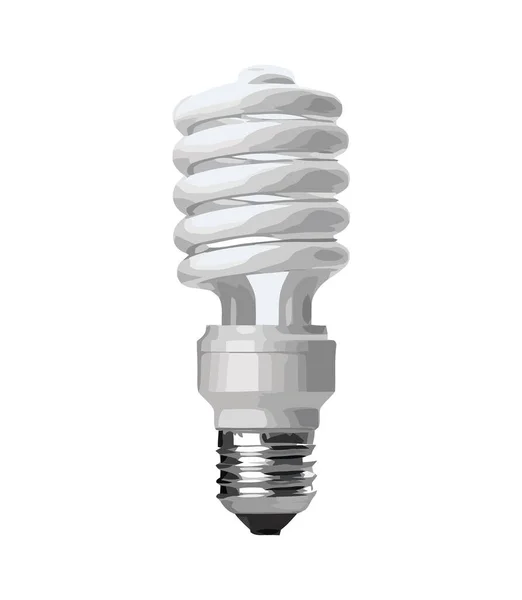 白炽灯上的能量灯泡 — 图库矢量图片