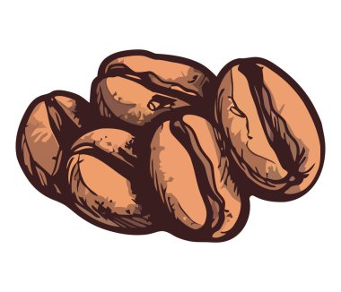 Beyaz kahve yerine gurme kahve çekirdeği.