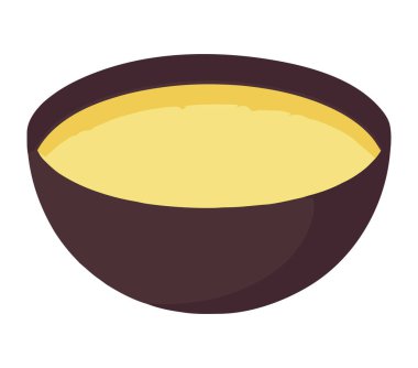 Beyaz yerine taze organik meyve ve sebze kasesi.