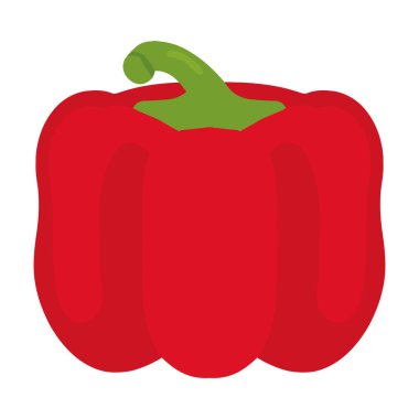 Beyaz yerine taze organik dolma biber.