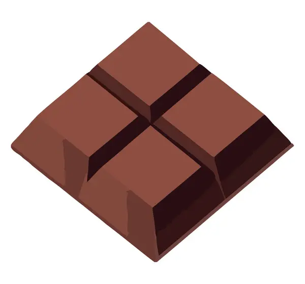 맛있는 초콜릿 — 스톡 벡터
