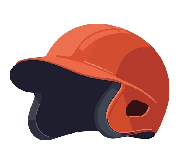 ホワイト上のスポーツヘルメットベクターのデザイン — ストックベクタ
