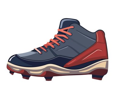 Spor ayakkabı tasarımı beyazın üstünde