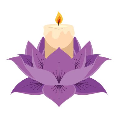 Waisak mum dini çizim tasarımı