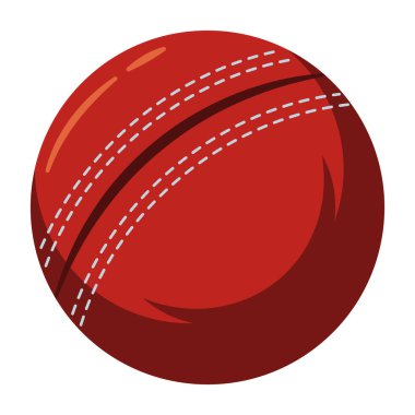 Kriket topu illüstrasyon tasarımı