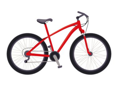 bisiklet taşıma aracı simgesi izole edildi