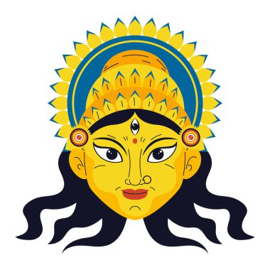 Durga Face festivali Navratri izole edildi