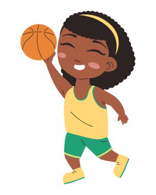 Yalnız başına basketbol oynayan genç bir çocuk.