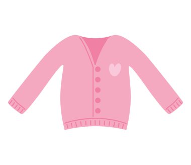 bahar giysileri kazak izole simgesi