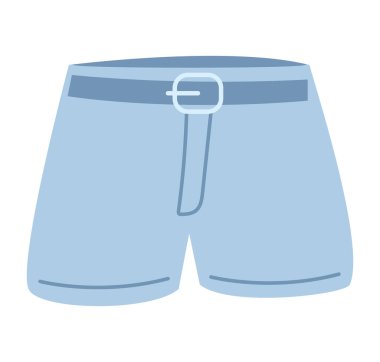bahar giysisi şortu izole edilmiş simge