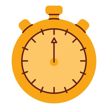 Kronometre simgesi izole edilmiş tasarım