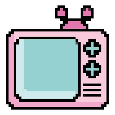 television vintage aesthetic icon isolated clipart