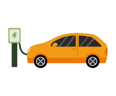 Elektrikli arabalar için EV şarj cihazı izole