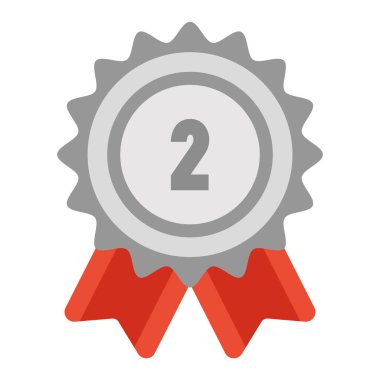 İkincilik rozet illüstrasyonu