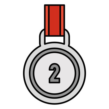 Madalya ikonu illüstrasyonu