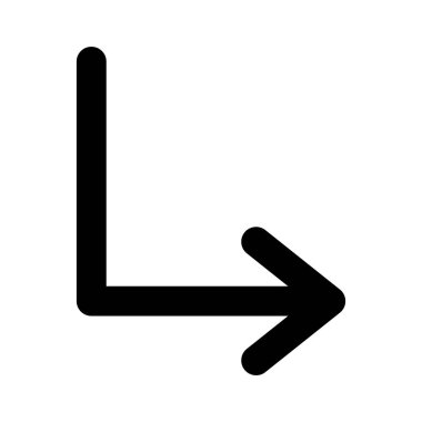 Arrow köşe simgesi çizimi