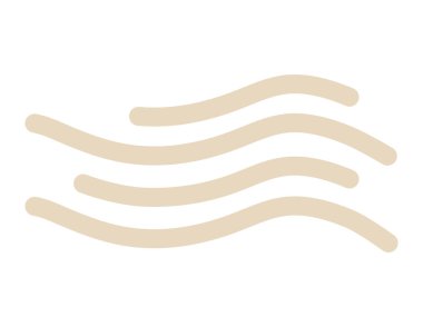 Soyut çizgiler, minimalist dalgalar, sanatsal bir desen.